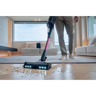 80. Hoover HF610HX 011 Upright Vacuum Cleaner Battery Dry EPA Bagless 0.7L 650W Purple 4Ah