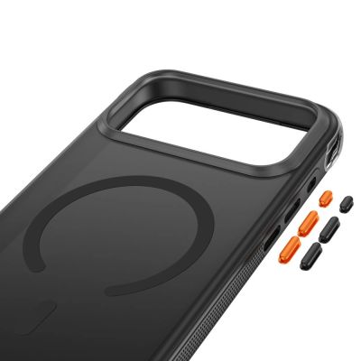 5. Tech-Protect MagAir MagSafe CC case for iPhone 18 Pro / 17 Pro - matte black