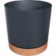 TUBO PM ANTHRACITE FLOWER POT 13CM