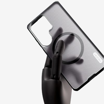 9. Nillkin Super Frosted Shield Pro Magnetic Case Compatible with MagSafe for Samsung Galaxy S26 Ultra - Translucent Black