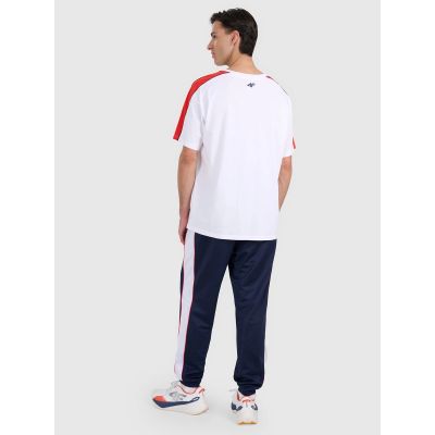 4. Men's jogger sweatpants 4F 4FRAW25TTROM1611-31S