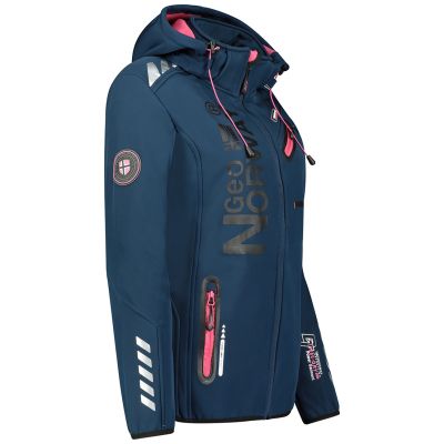 6. Geographical Norway WU8087F/GNO - Navy Flashy Pink