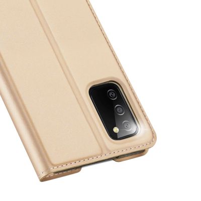 3. Dux Ducis Skin Pro Bookcase type case for Samsung Galaxy A03s golden