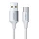 Ugreen US288 60132 USB-A / USB-C QC 3.0 3A Cable 1.5m - White