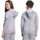 11. adidas Essentials Hoodie for kids gray JV9995