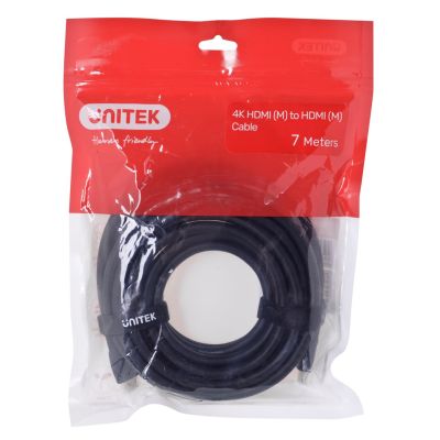 2. UNITEK CABLE HDMI 2.0, 4K 60HZ, C11068BK, 7M