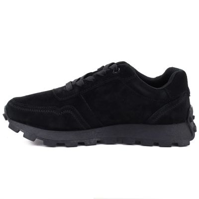7. Leather platform sneakers black S.Barski