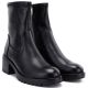 9. Women's black high-heeled ankle boots Potocki SZ12835