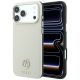 Guess Grained Round Strass Logo MagSafe Case for iPhone 18 Pro / 17 Pro - Beige