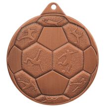 STEEL MEDAL FOOTBALL FI 50 MMC8850/B - BRONZE