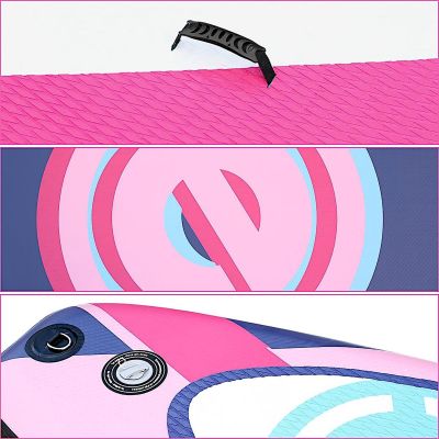 16. SET - ENERO INFLATABLE SUP BOARD 320x81x15CM PURPLE