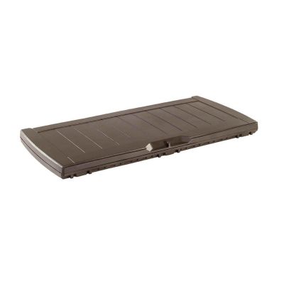 3. Keter Hollywood Rectangular Storage Box Brown