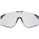 6. Uvex Pace Perform CV Multisports Glasses Unisex Half-Rim Black
