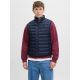Jack&Jones men's vest JJEBRADLEY LIGHT BODYWARMER COLLAR NOO 12280973 SKY CAPTAIN