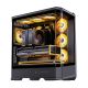 3. Jonsbo D400 PC Case, Midi Tower, ATX, Tempered Glass