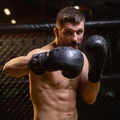 3. 8oz Boxing Gloves - Black Dragon - Valor Series