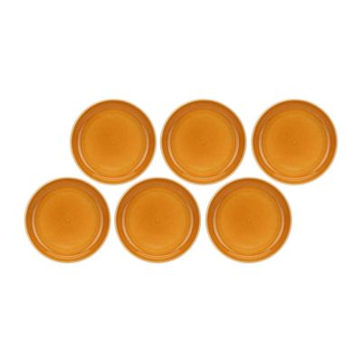 ROSE&TULIPANI ARPEGGIO Set of 6 soup plates 21 cm, orange