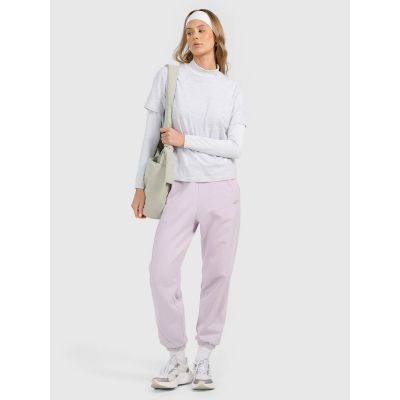 6. Women's regular plain T-shirt 4F 4FRMM00TTSHF3617-27M