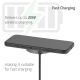 6. CLUB3D CAC-3027 Mobile Charger Smartphone, Universal Black DC Wireless Charging Fast Charging Internal
