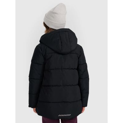 2. Boy's down jacket with synthetic filling 4F 4FJRAW25TDJAM0805-20S