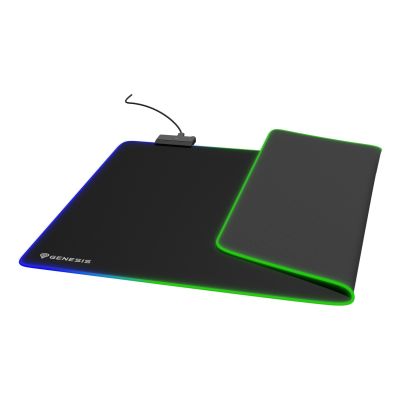 7. GENESIS Boron 500 XXL RGB Gaming Mousepad Black