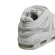 7. Nike Air More Uptempo Low Triple White Men's Sports Shoes - FZ3055-100