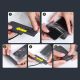 7. Baseus AquaGlide BS-PC029 case waterproof IPX8 with Slide Lock system - black