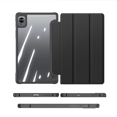 7. Dux Ducis Toby Armored Flip Smart Case for Realme Pad Mini black