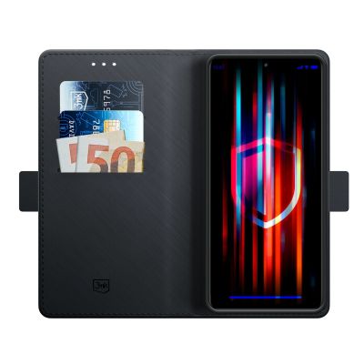 8. 3mk Wallet Case for Realme 12 5G - Black