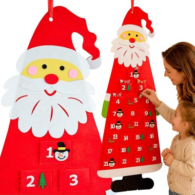 8. ADVENT CALENDAR RED SANTA CLAUS