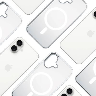 7. 3mk Frosty MagCase for iPhone 17 - white