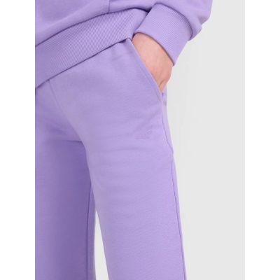3. Girls' jogger sweatpants 4F 4FJWSS25TTROF1099-51S