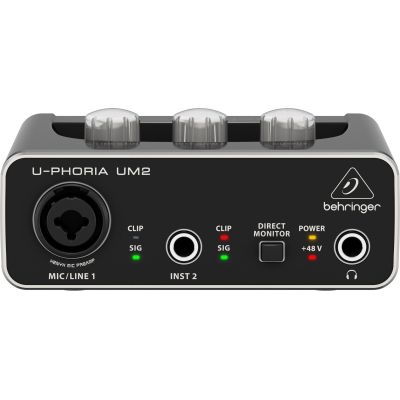 6. Behringer UM2 - USB audio interface