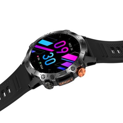 13. Smartwatch Gravity Black 2 Straps GT20-7