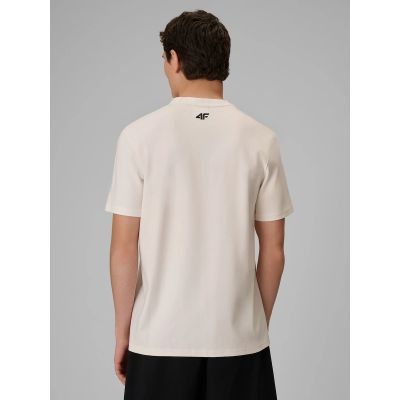 2. Men's Regular-Fit Plain T-Shirt 4F | Robert Lewandowski RL9KSS26TTSHM3937-11S