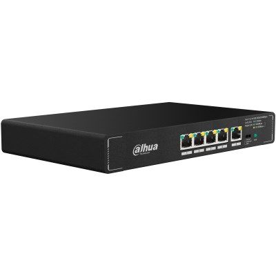 3. Dahua Technology SMG1005 Network Switch Unmanaged 2.5G Ethernet (100/1000/2500) Black