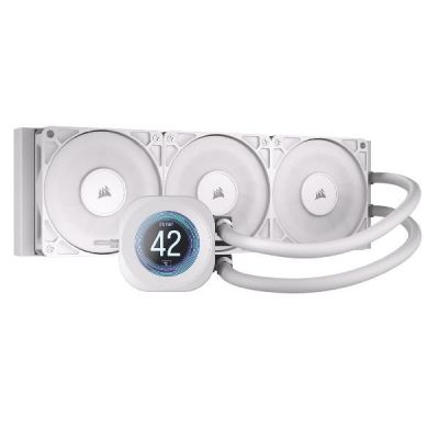 2. CORSAIR WAK NAUTILUS 360 LCD Cooler White, 360mm Cooler