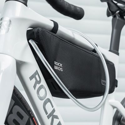 6. Rockbros Bike Bag for Frame Under Top Tube 2.9l - Black