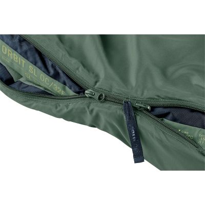6. Deuter Orbit SL 0C/32F Adult Mummy Sleeping Bag Fabric, Polyethylene Sulfone (PES), Ripstop Green
