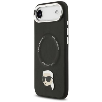 2. Karl Lagerfeld Karl Pin MagSafe Case for iPhone Air - Black