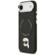 2. Karl Lagerfeld Karl Pin MagSafe Case for iPhone Air - Black