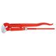Knipex 83 30 015 Pipe Wrench Red, Stainless Steel Red 6 cm Swedish Pipe Wrench Chrome Vanadium Steel