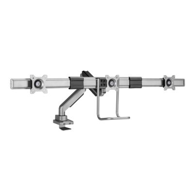 4. Accessories: Desk Mount 17"-27"/3TFT 360 Gas Spring 6kg Solid Silver Retail