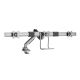 4. Accessories: Desk Mount 17"-27"/3TFT 360 Gas Spring 6kg Solid Silver Retail