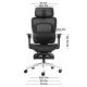 5. Visioner 8.3 Black N Office Chair