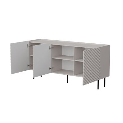 2. 3D LUCCA chest of drawers 165x40x80 cashmere