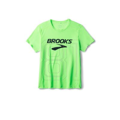 3. Brooks Running Distance Short Sleeve 3.0 M 211502334