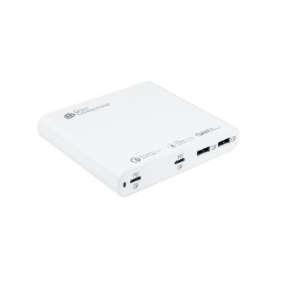 Alcasa PCA-D001W Mobile Charger Universal White AC Fast Charging Internal