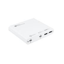 Alcasa PCA-D001W Mobile Charger Universal White AC Fast Charging Internal