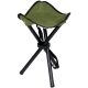 2. FISHING CHAIR TOURIST FOLDING STOOL GREEN 29x29x35CM